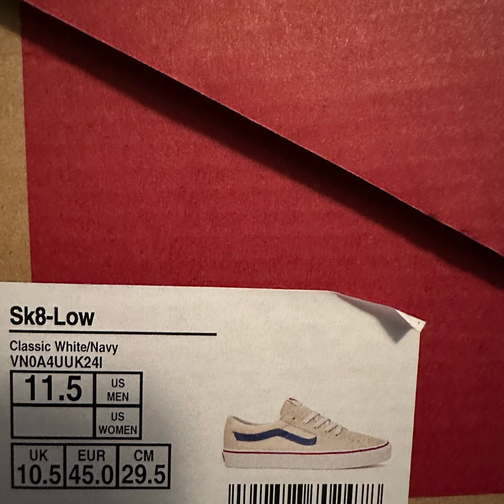 Sk8 Vans used like new